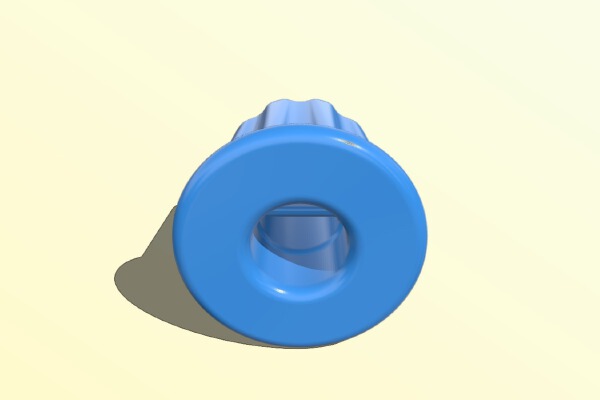 10K Potentiometer knob | 3d print model