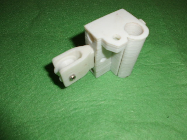 X axis End PRUSA i3 Idler tensor with dock - Tensor correra eje X con muelle con