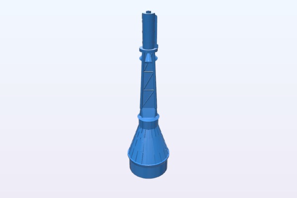 Mercury capsule ST20_simplified | 3d print model