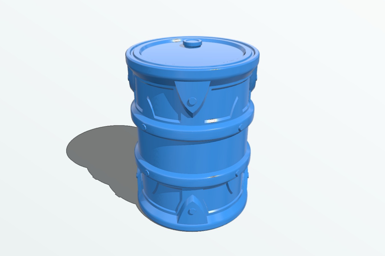Fuel Barrel - Warhammer 40K_30K_Necromunda_Dark Sci-fi board games