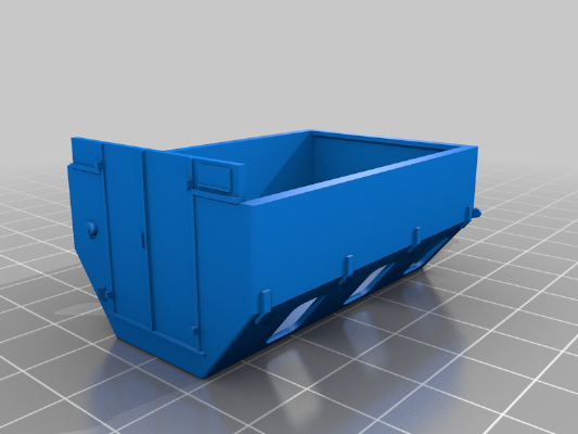 Planenkoffer für URAL-375D 1:72 für ICM Bausatz | 3d print model