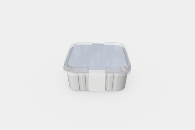 Food Container Sleeve Mockup