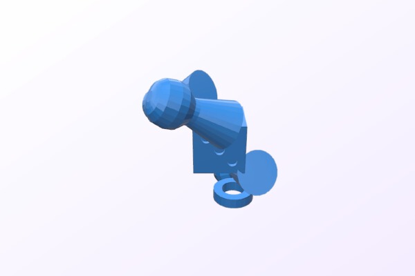 DailyEarring#97:Angry dice | 3d print model