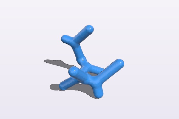 SUPER 6 brooch ( steiner 04a ) | 3d print model