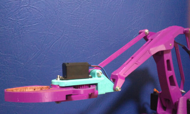 Adapter for Mantis Gripper to  EEZYbotARM MK2 | 3d print model