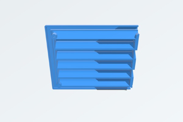 Side vent for caravan | 3d print model