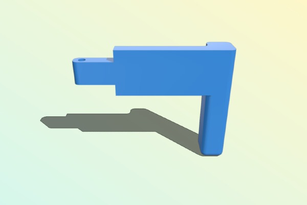 TrackIr 4 Replacement Leg | 3d print model