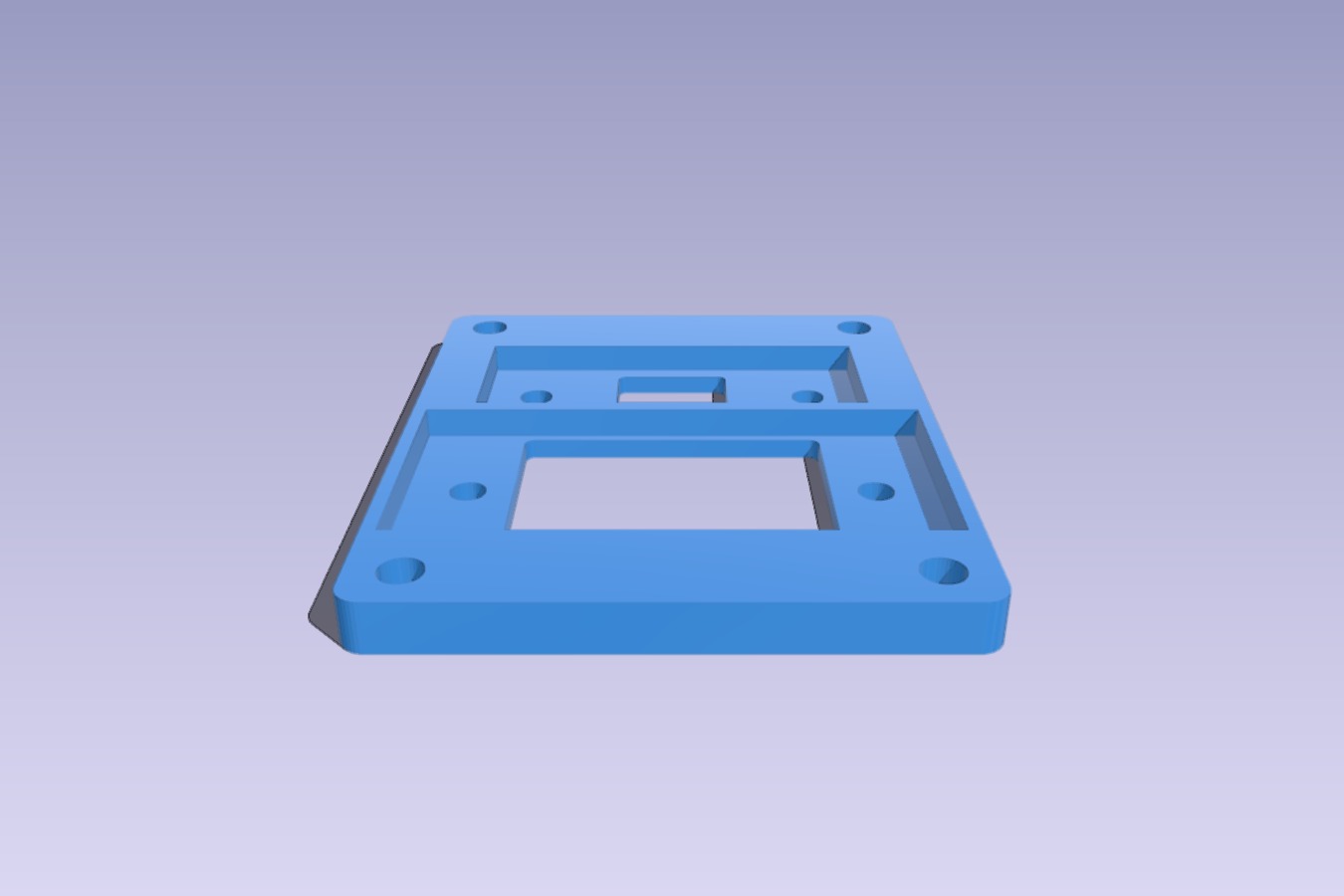 Power & Usb mount for Kossel Clear