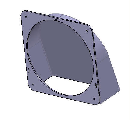 120mm fan housing | 3d print model