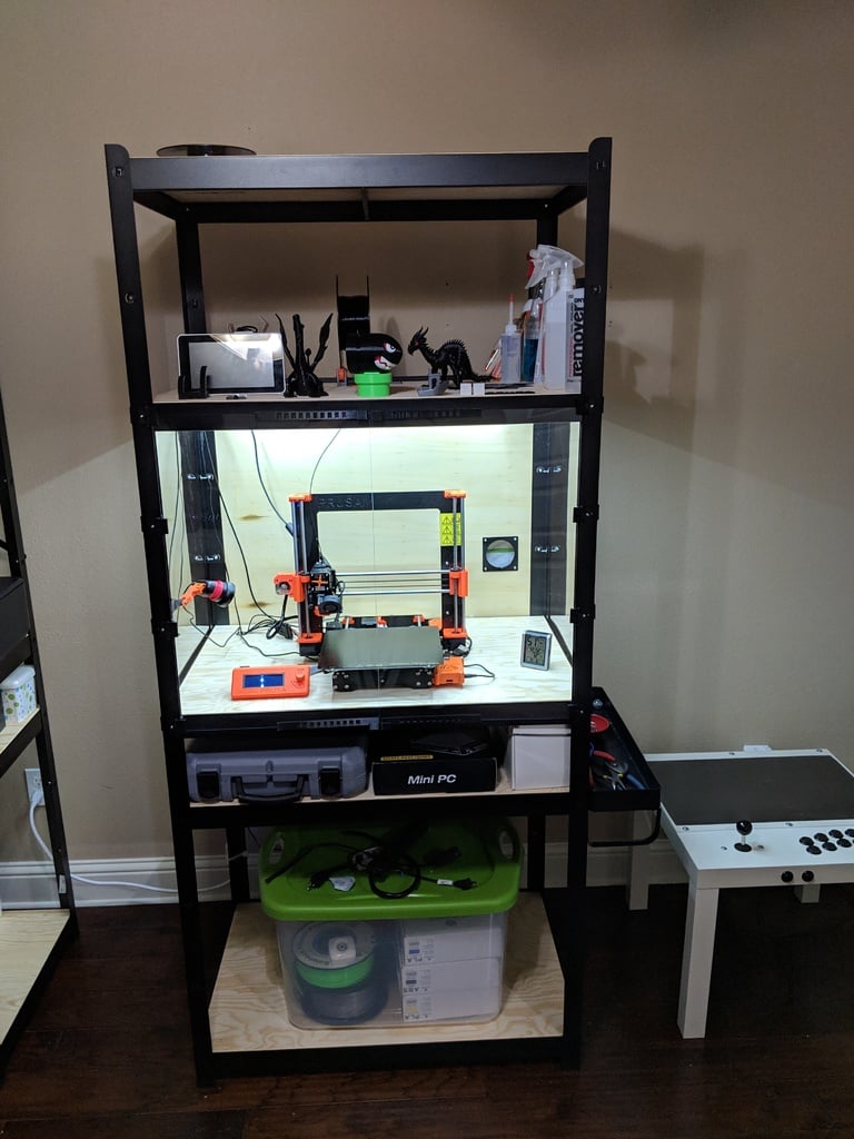 Prusa i3 MK2 MK2.5 Mk3 Ikea BROR Enclosure - MMU2.0 Ready