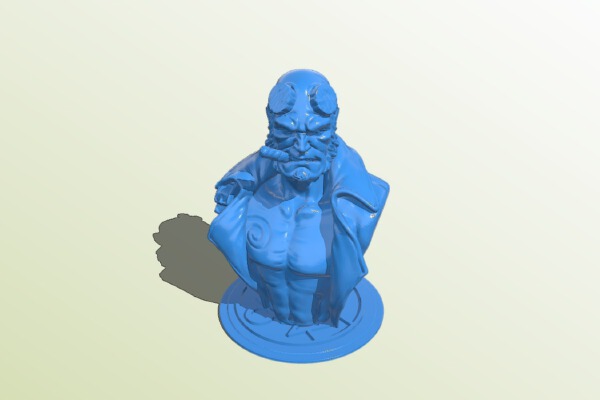 Hellboy Bust | 3d print model