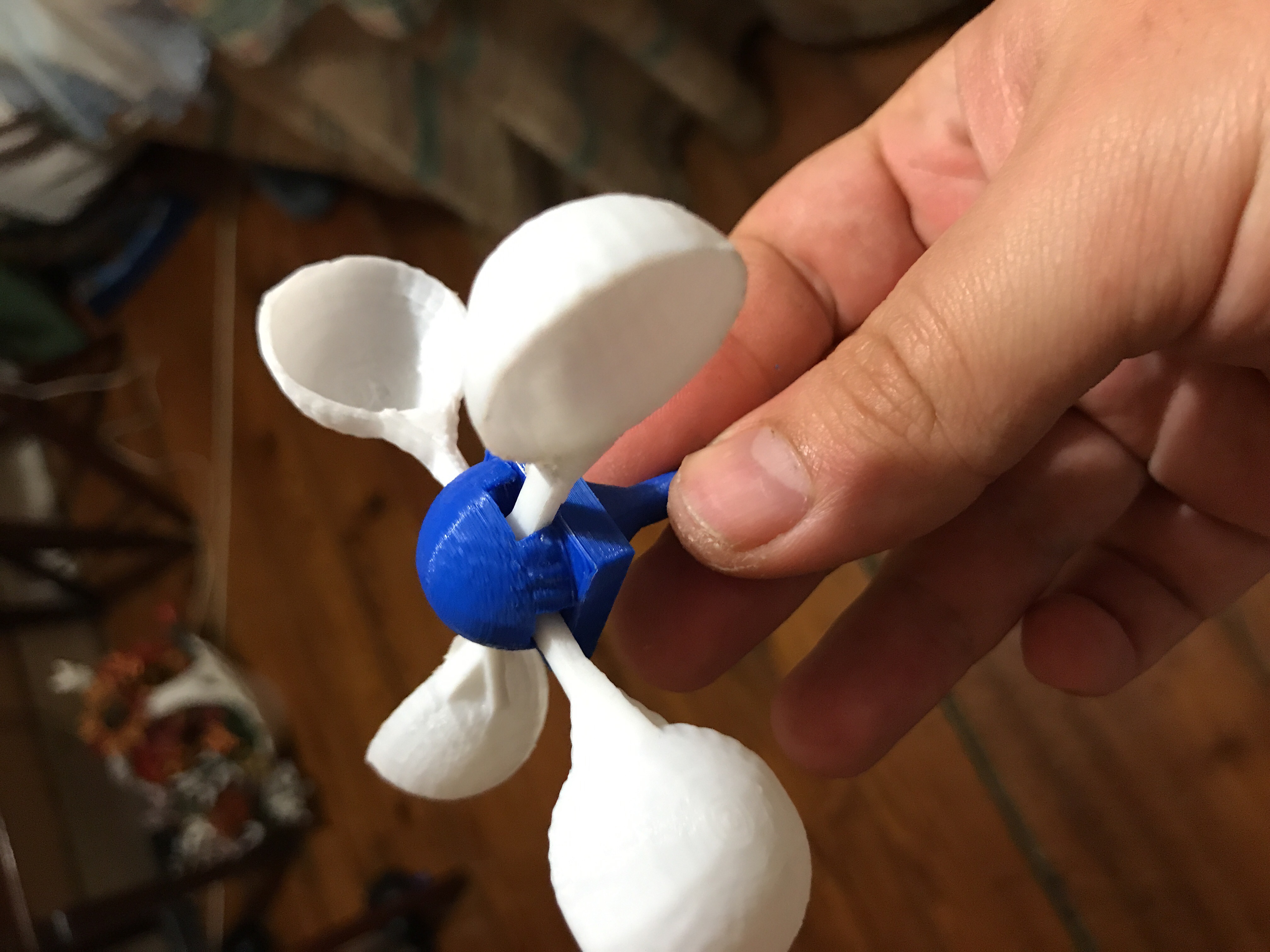 Anemometer, wind spinner