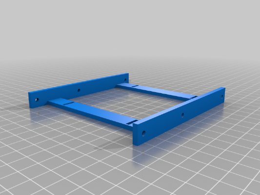 3.5" mount for an SSD | 3d print model