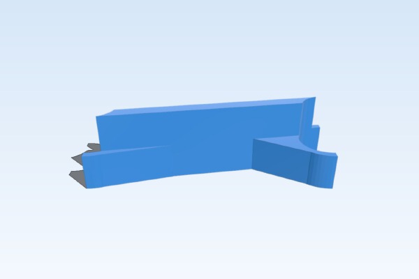 Lee 1000 primer deflector | 3d print model