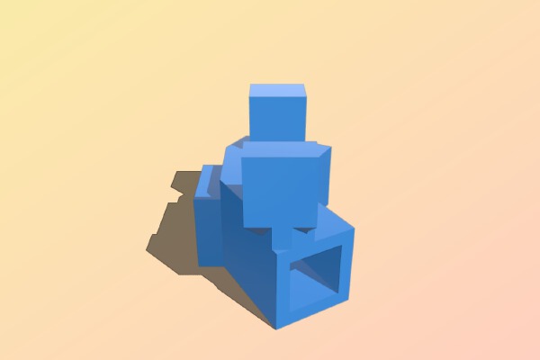Tricopter: center twist style (with solidworks source) | 3d print model