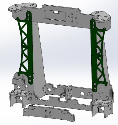 Anet A8 Frame Brace "Bridge" | 3d print model