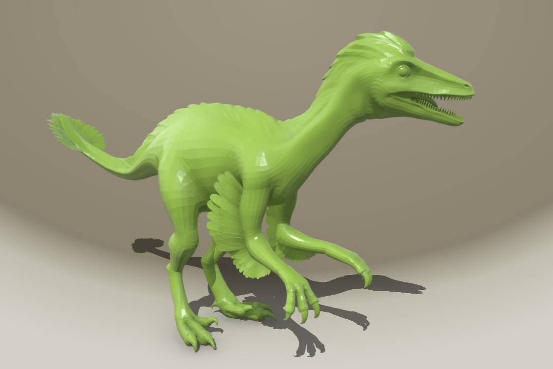 Troodon Dinosaur 3d print