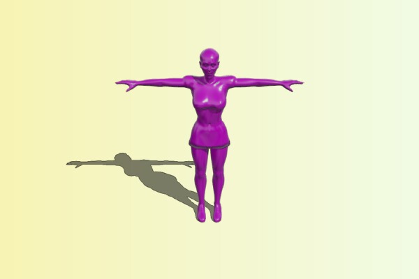Scary woman | 3d print model