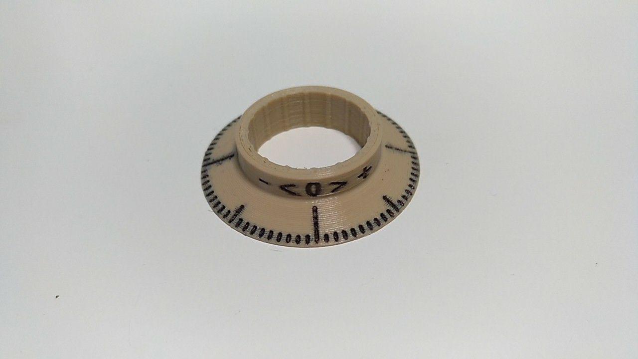 Indicator to control the Z axis