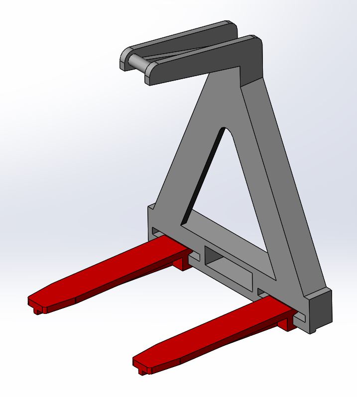 Playmobil pallet lifter
