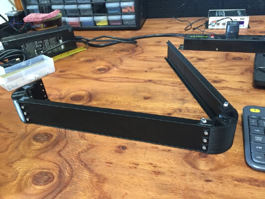 Parametric Kossel Base Panel | 3d print model