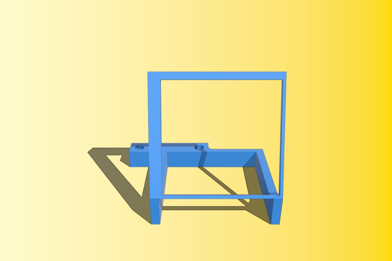 Lulzbot TAZ 40x40x10 Fan Mount