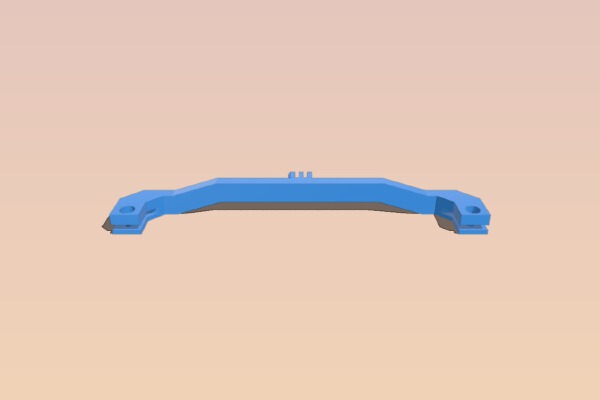 Modular Mounting System CR-10_CR-10S Bed Bracket | 3d print model