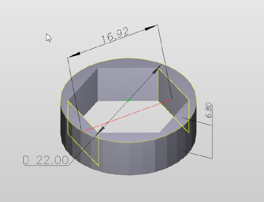 Spinner Bearing substitute | 3d print model