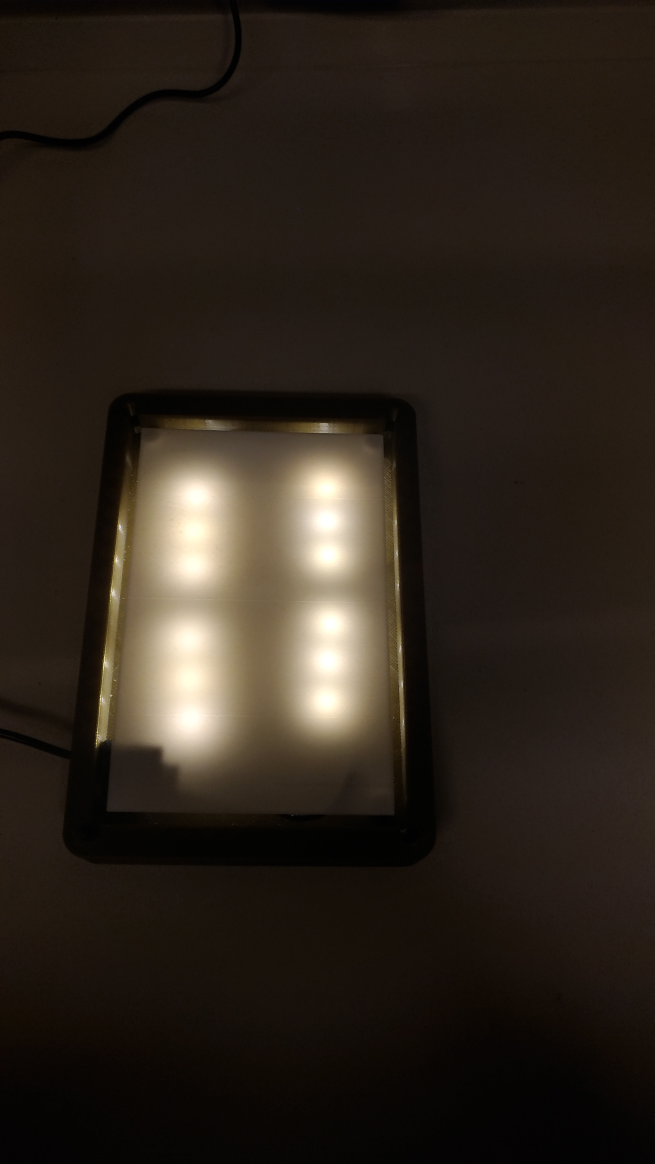 Lithophanie Frame Lamp