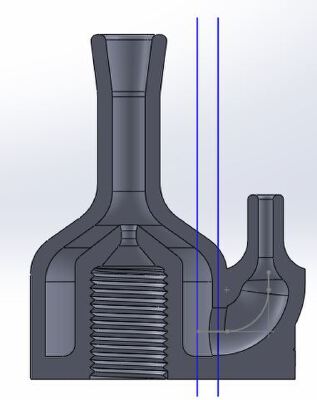 Pneumatic Vacuum Pump (Ejector) | 3d print model