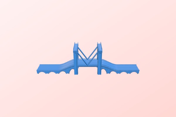 Bridge | 3d print model
