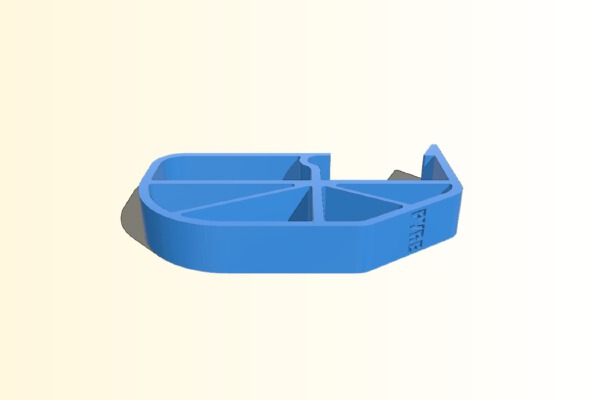 Clipsable service foot _ stand _ jack stand for CR-10 V2 _ V3 _ Ender - 20x40 profile | 3d print model