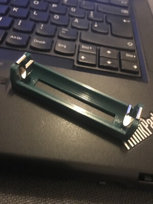 18650 Holder Sled | 3d print model