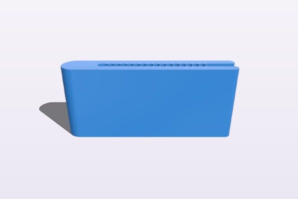  Customizable ribbon cable clip | 3d print model