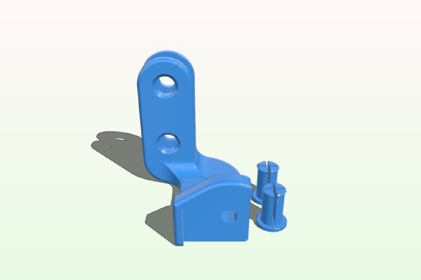 Tevo Tornado Roller Bearing Filament Guide | 3d print model