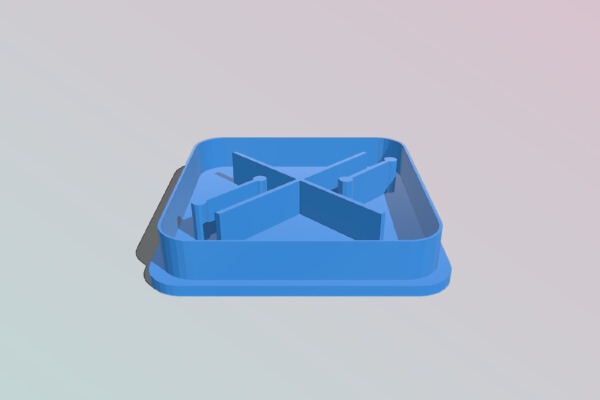 Backspace Logo Cookie Cutter | 3d print model