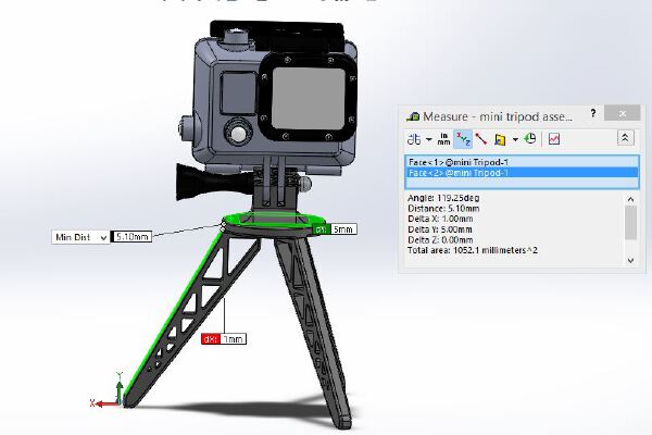 GoPro Mini Tripod | 3d print model