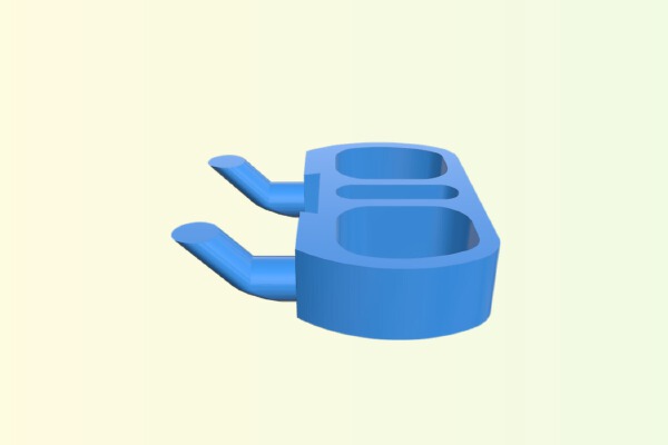 Locking Pegboard Holders | 3d print model