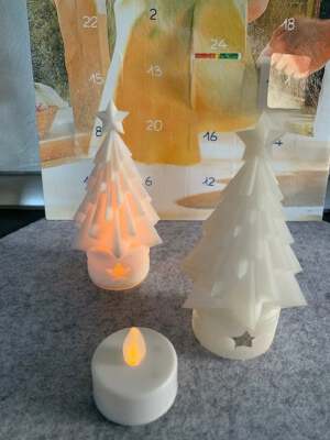 Christmas tree LED candle cover decoration | 3d print model