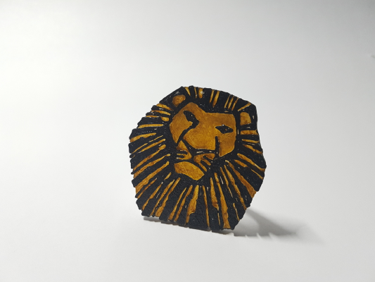 'Lion King' musical logo | 3d print model