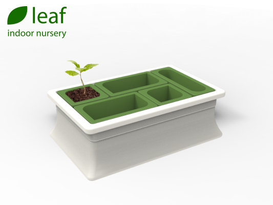 Leaf Indoor Nursery | 3d print model