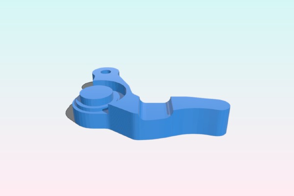 HooptieJ's OneUp and TwoUp Extruder Housing *Updated Files 8_19* | 3d print model