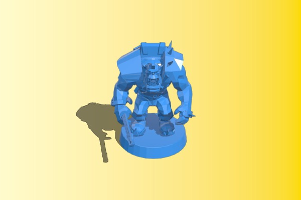 Heavy Metal Ork | 3d print model