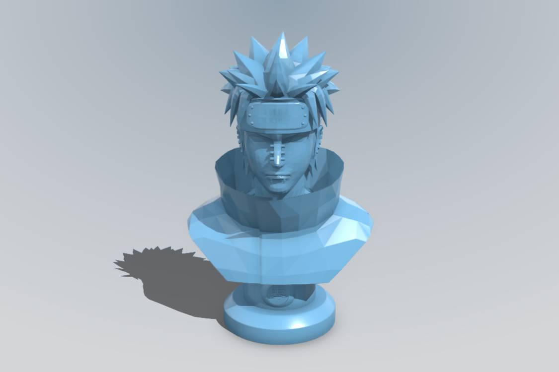 Naruto: Deva Path Bust | 3d print model