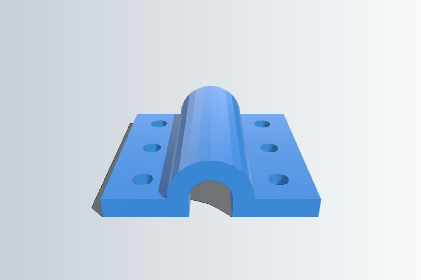 Bracket 30mm x 30mm for 6mm axis