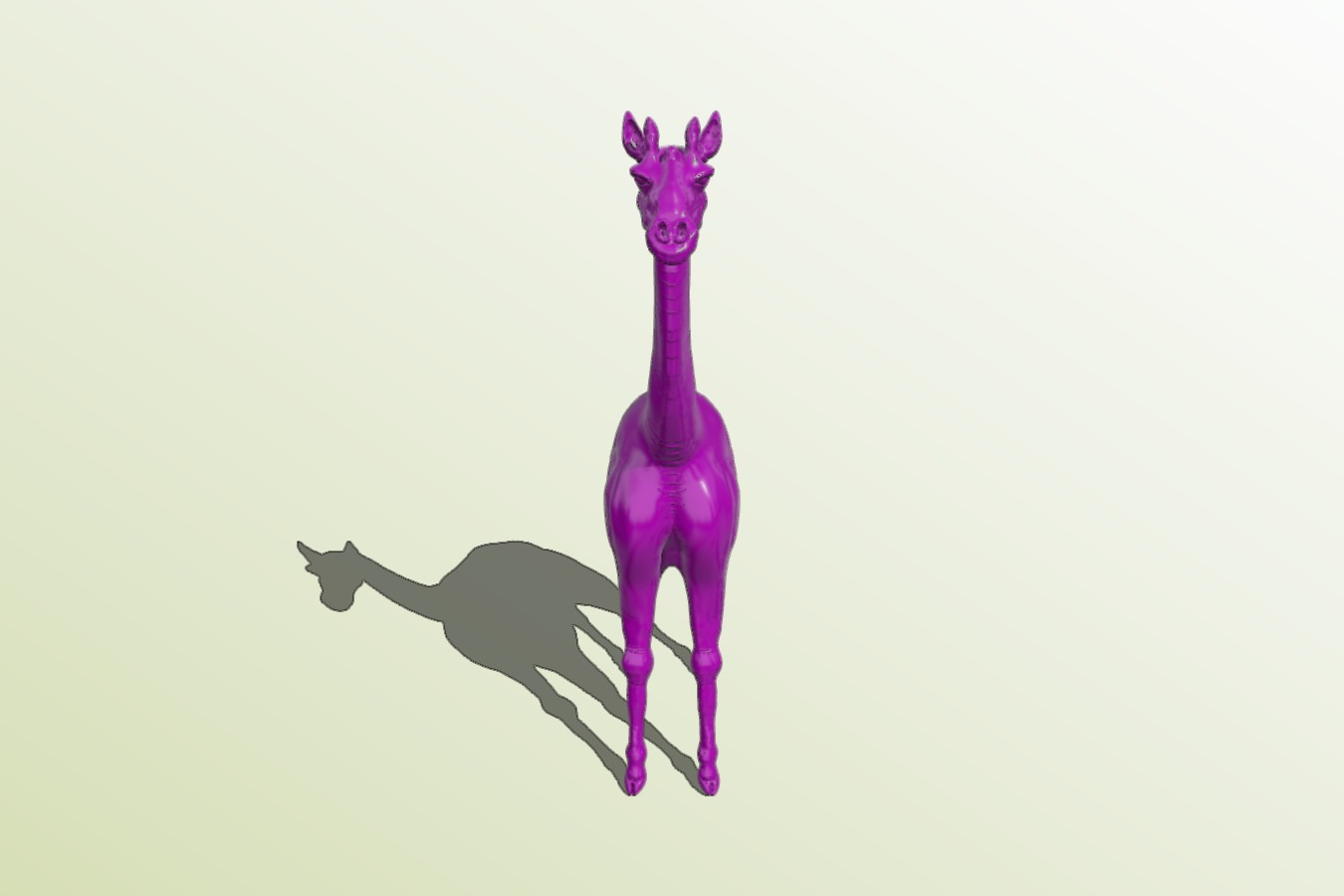 giraffe zbrush