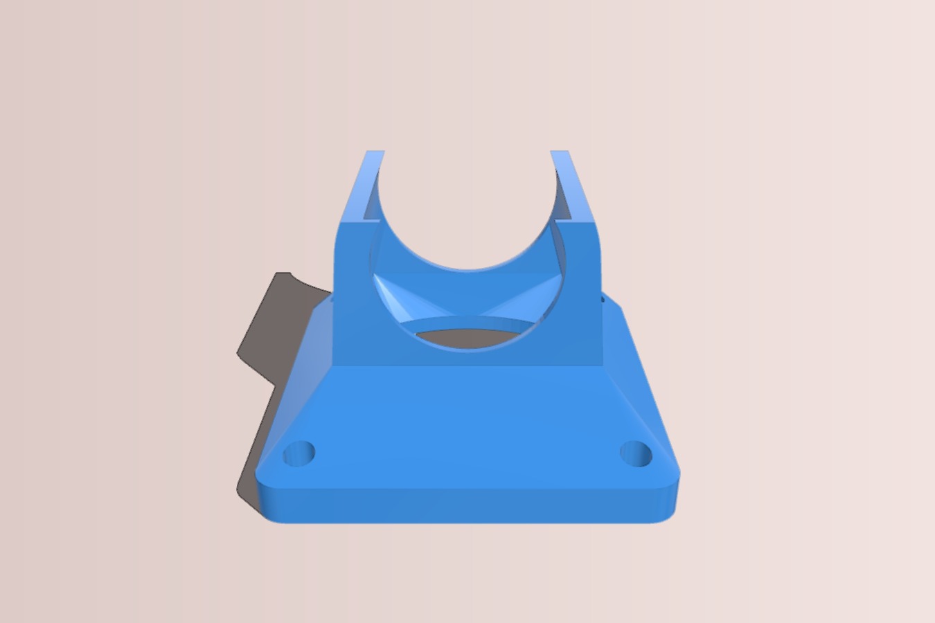 Tinyboy _ mini Fabrikator 40mm fan mount for hotend