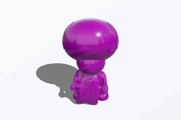 star mushroom | 3d print model