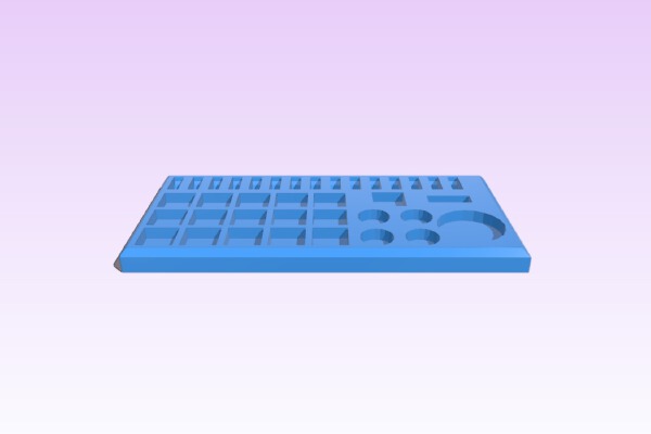Lords of Hellas player board | 3d print model