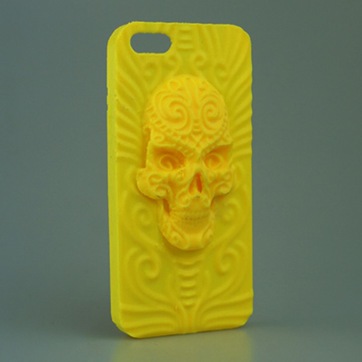 iPhone 5 Santa Muerte Skull Phone Case
